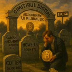 ZeroHedge: Milioane de Bitcoin dispărute pentru totdeauna reduc drastic oferta